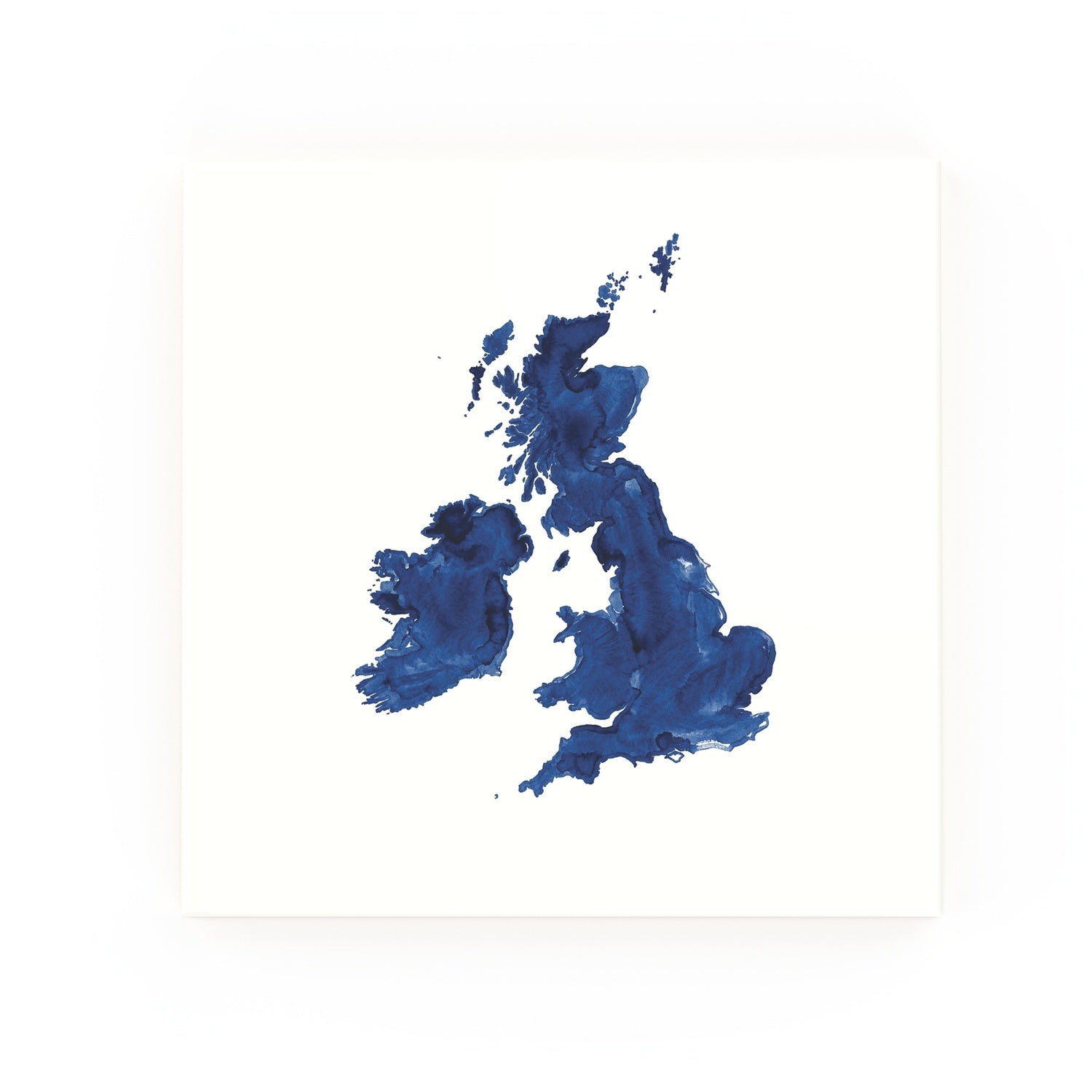 Delft blue ceramic tile no border – British Isles design