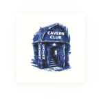 Cavern Club decorative Delft blue ceramic tile – No corners