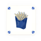 Fries Delft blue decorative ceramic tile – Modern corner style
