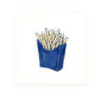 Fries Delft blue decorative ceramic tile – no corner style