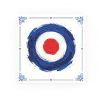 Mods Delft blue decorative ceramic tile – classic corners
