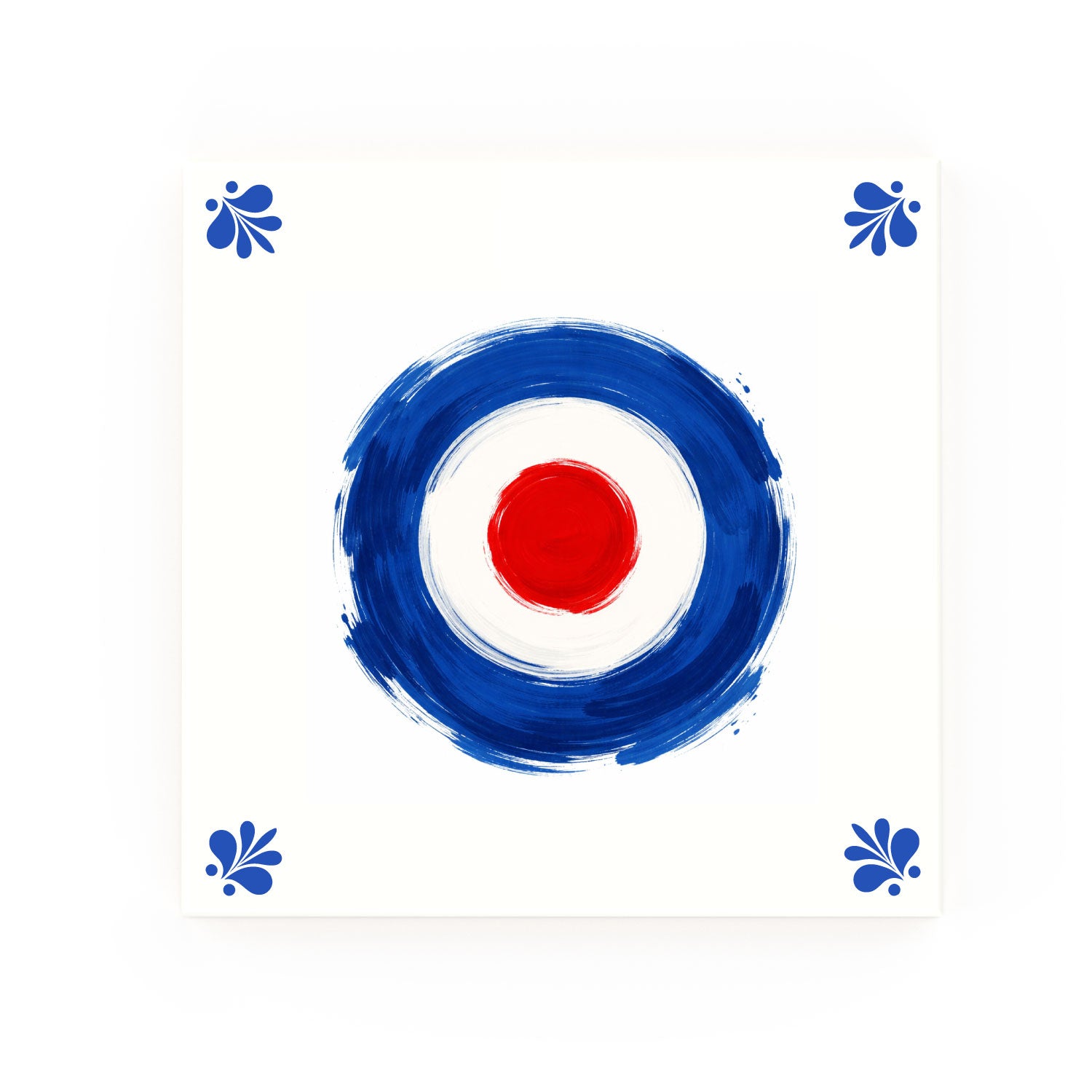 Mods Delft blue tile – modern rounded corners