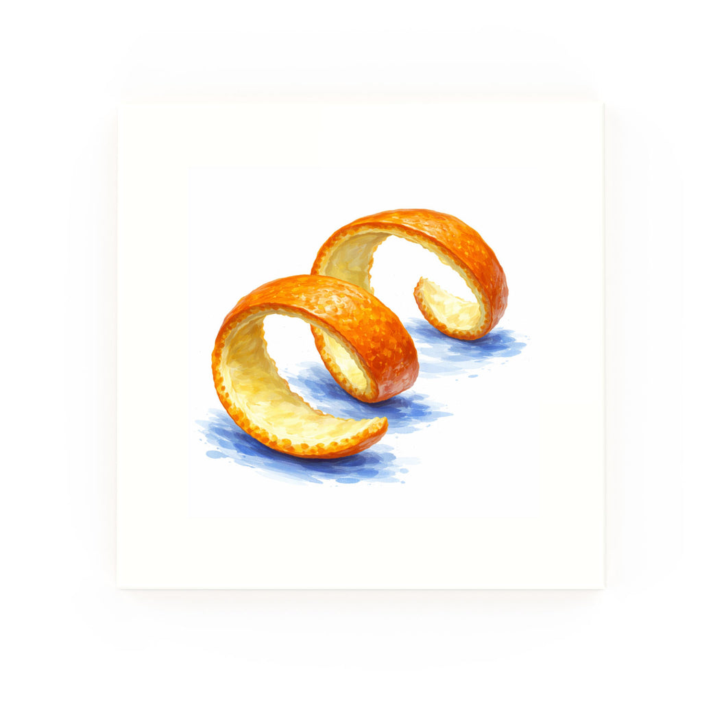 Orange Peel Delft blue decorative ceramic tile – no corner style