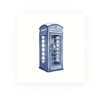 Delft blue ceramic tile no border – Phone Box design
