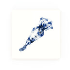 Piping Bag Delft blue decorative ceramic tile – no corner style