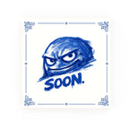 SOON Delft blue decorative ceramic tile – Classic corner style