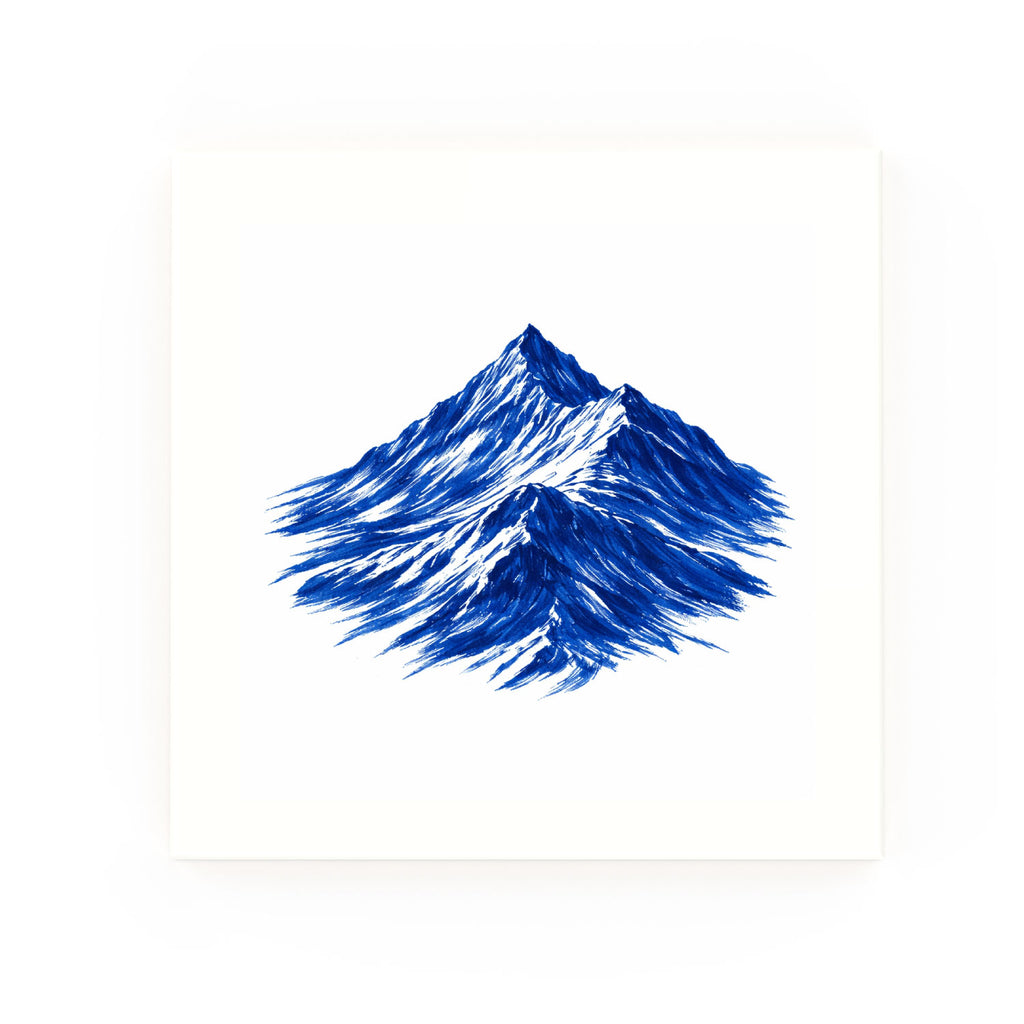 Delft blue ceramic tile no border – Snowdon design