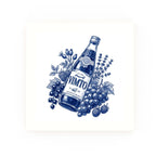 Vimto Delft blue decorative ceramic tile – no corner style