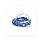 Wembley Delft blue decorative ceramic tile – no corner style